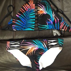 Tropical bikini set